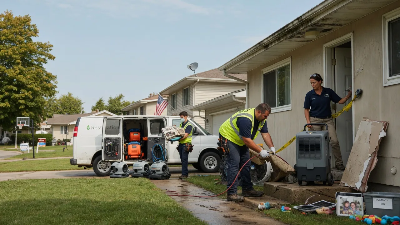 Water Damage Restoration in Monroeville, IN near me